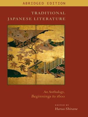 cover image of Traditional Japanese Literature